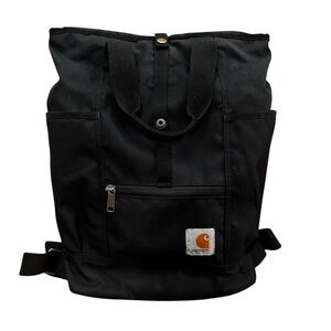*SOLD* Carhartt Black Men's Backpack with Front Pocket